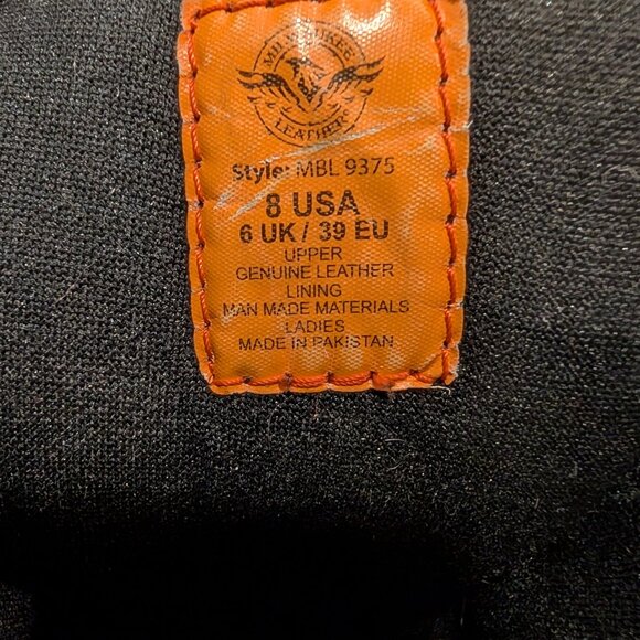 Milwaukee Women's Tactical Biker Boots - Picture 6 of 7